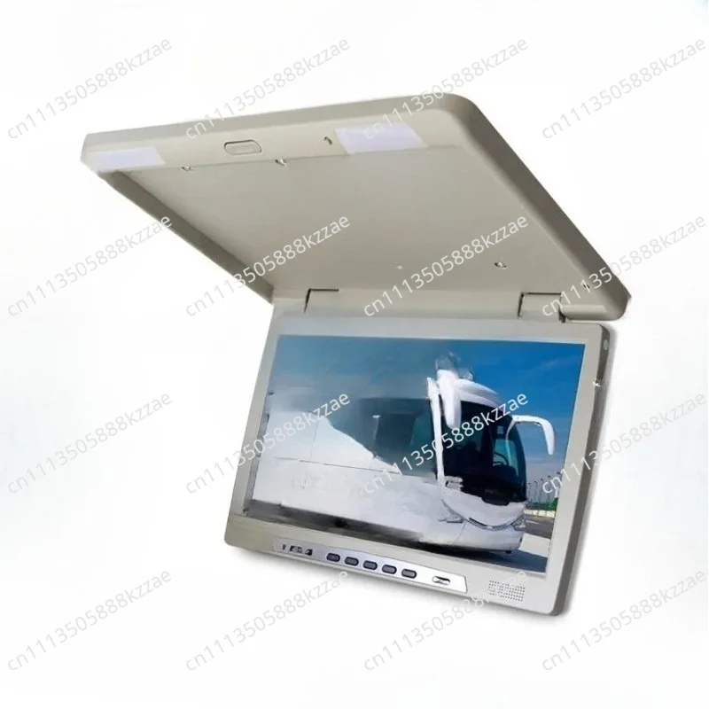 22 Inch Car TV High-definition Large Screen Android Ceiling Display Bus RV Modification 12V-24V Remote Control