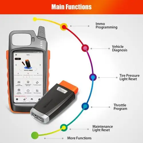 جهاز VVDI Key Tool MAX PRO مع أداة VVDI MINI Obd تدعم BT