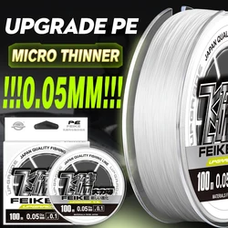 ZUKIBO Süper Yumuşak Lazer Nano Örgü Olta Dayanıklı Pürüzsüz Multifilament PE Hattı Düşük Denizcilik Son Derece Tiner Olta Teli