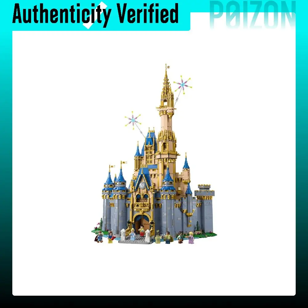 LEGO x Disney Collection Castle 100th Anniversary Building Blocks 4837pcs 8 Figures 43222