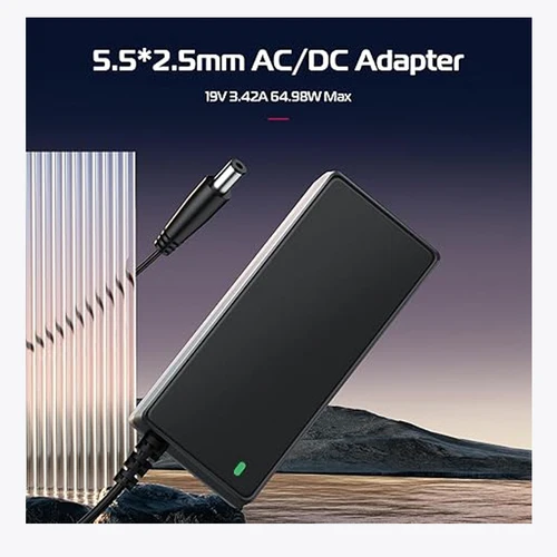 Imagen 2 del producto ULANZI 40W Pro Luz de vídeo LED portátil Adaptador especial de alimentación CC HT005 19V 3.42A