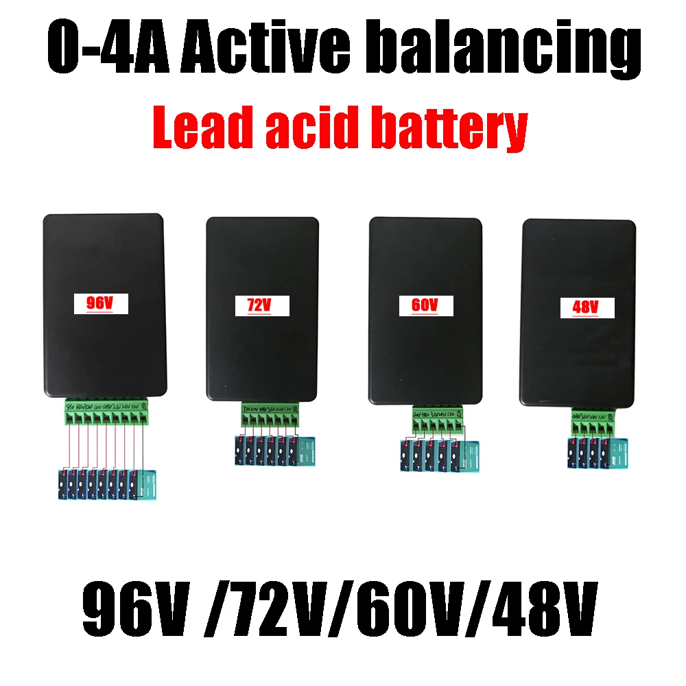 Bateria Acidificada ao Chumbo Equalizador Ativo Balancer Board Balanço Automático da Tensão Veículo Elétrico Car 24v 36v 48v 60v 72v 84v 96v