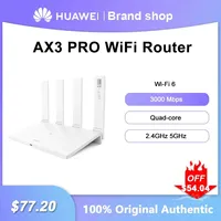 Original Huawei AX3 PRO Router Quad Core WiFi 6 Plus Mesh Wireless Repeater 3000Mbps 2.4GHz 5GHz Extender Signal Booster