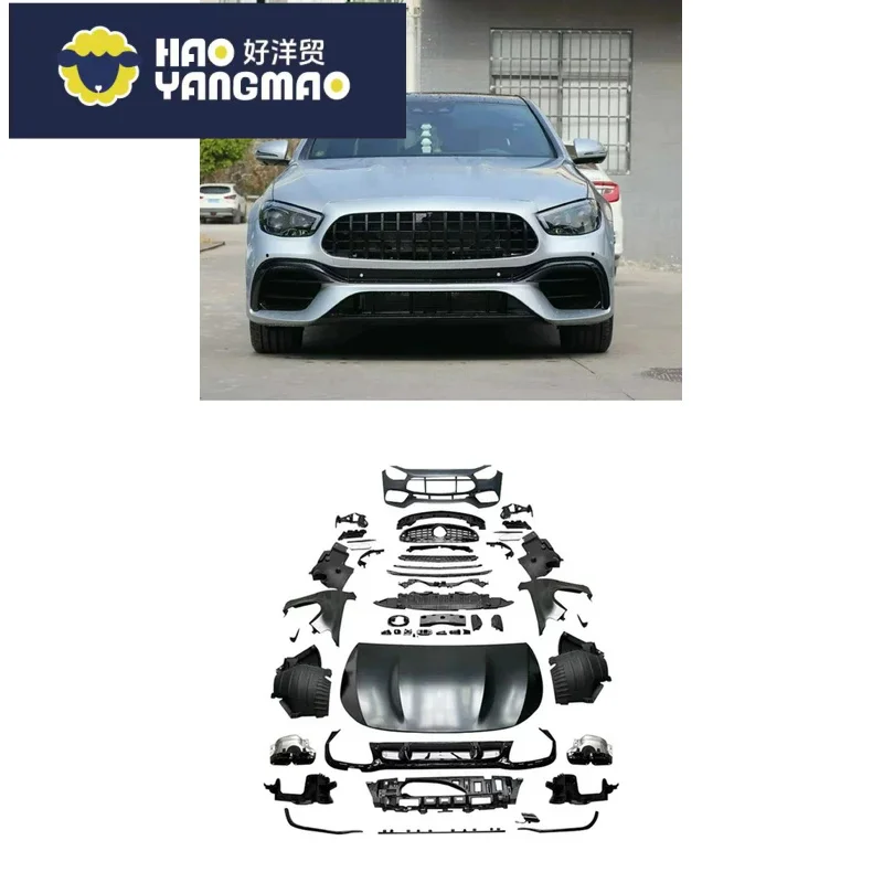 Suitable for Perfect-Fit FORBenz W213 E260 E300 E63 AMGLook Body Kit Dry Carbon Fiber 2021-2023