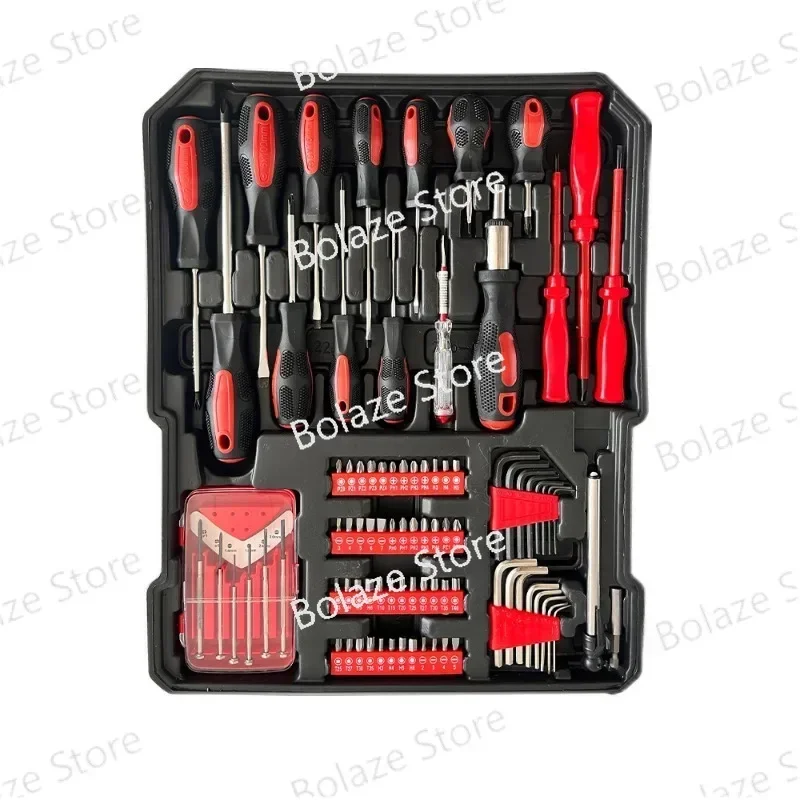 Household Manual Wrench Set Ratchet Screwdriver Hardware Toolbox  399-piece Sleeve Combination Auto Repair Tools