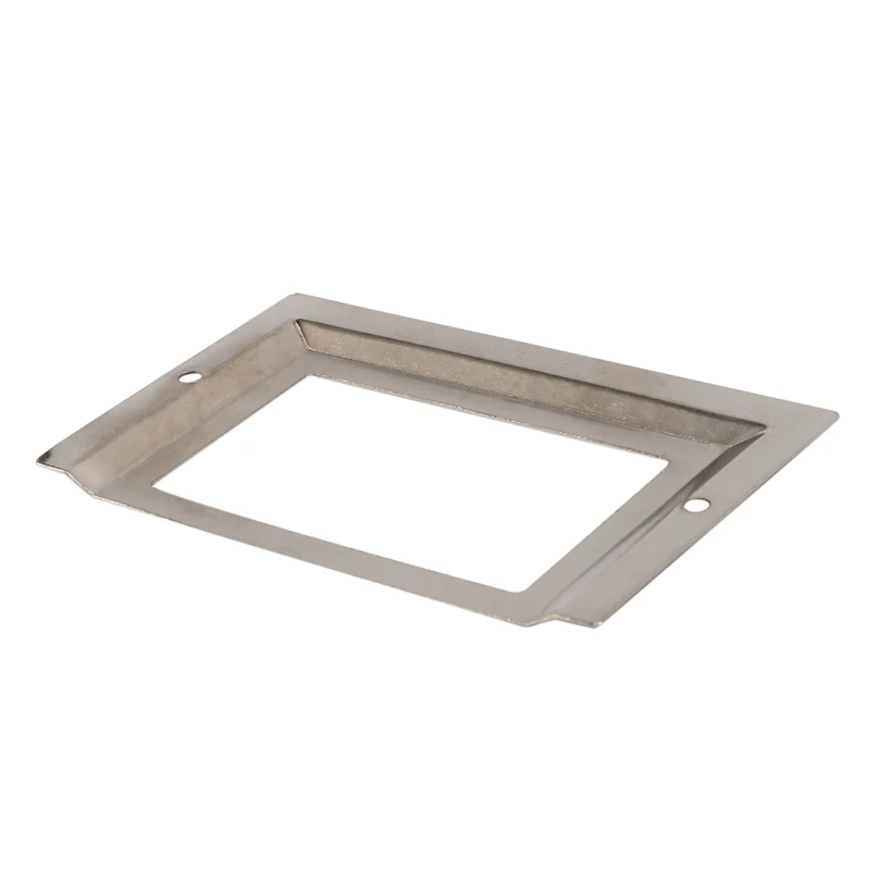 حامل ملصق معدني بلون فضي ، مكتب بريد ، درج ملف المكتبة ، 40