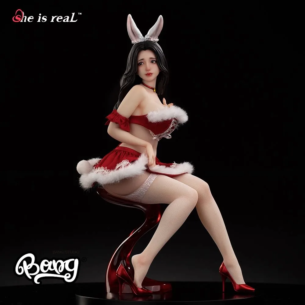 

Оригинальная фигурка BearPanda SHE IS REAL Hot Meatballs, масштаб 1/7, 33 см, модель-статуэтка