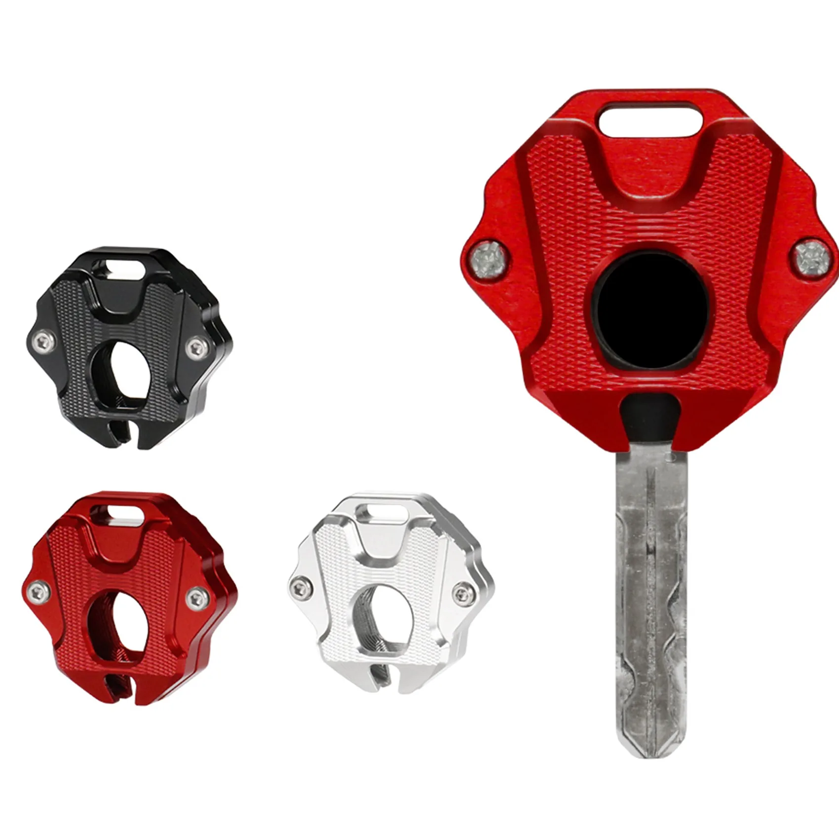 AC76-Motorcycle Key Protection Shell CNC Key Cover Cap Case Shell Accessories For Honda CBR650R CB650R CBR650 CB650F