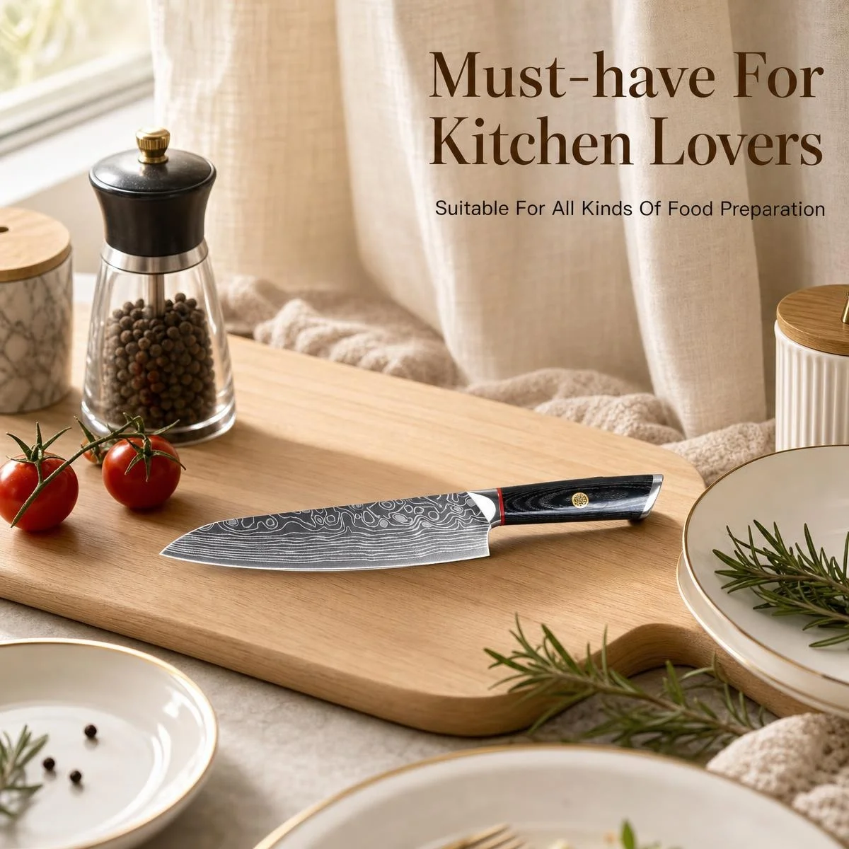 8-inch Damascus laser engraved chef's knife for kitchen cooking VG10 steel Japanese meat cleaver Japanese kitchen knife gift set