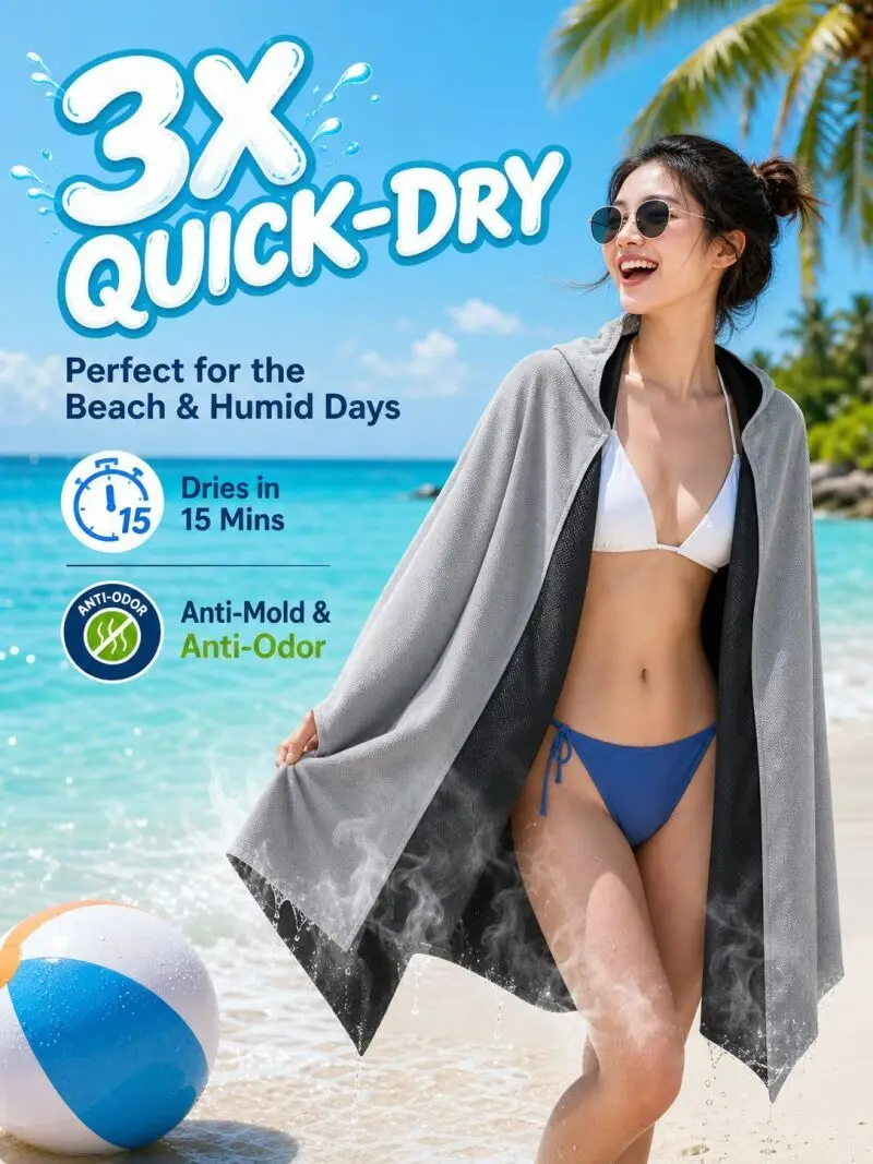 Thumbnail 3 - #30 Latest Quick Dry Towels Offers