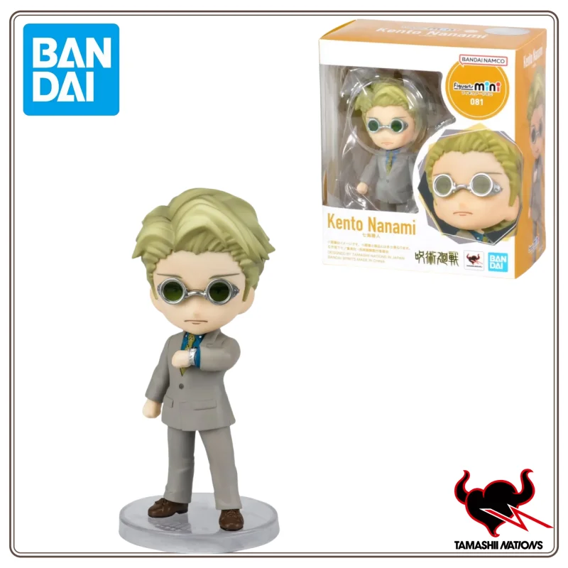 

BANDAI In Stock Original Figuarts Mini Jujutsu Kaisen Kento Nanami Anime Action Figure PVC Figure Complete Collection Model Toys