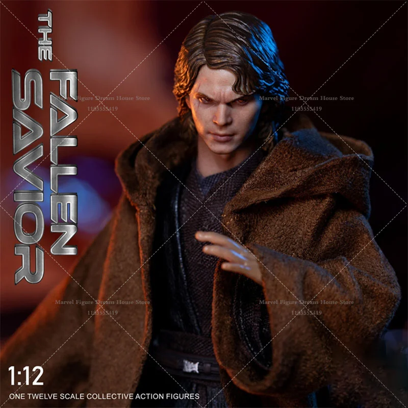 JNB toys JNB002 1/12 Scale The Fallen Savior Black Warrior Anakin Skywalker Mediator  6-inch Full Set Action Figure Soldier