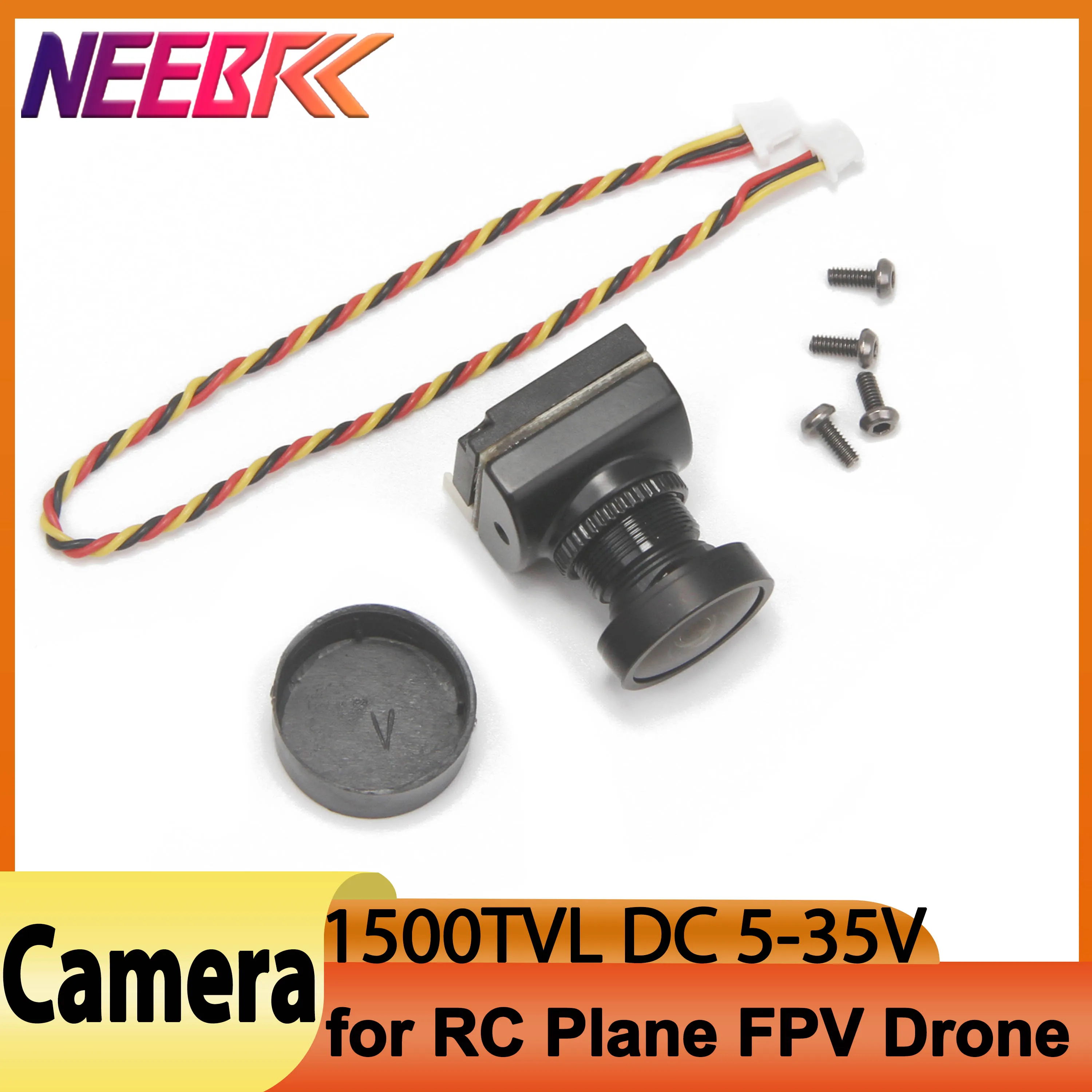 

NEEBRC 1500TVL DC 5-35V NTSC/PAL Night Vision FPV Camera For RC Quadcopter FPV Racing Drone Multicopter Aircraft Plane DIY Part