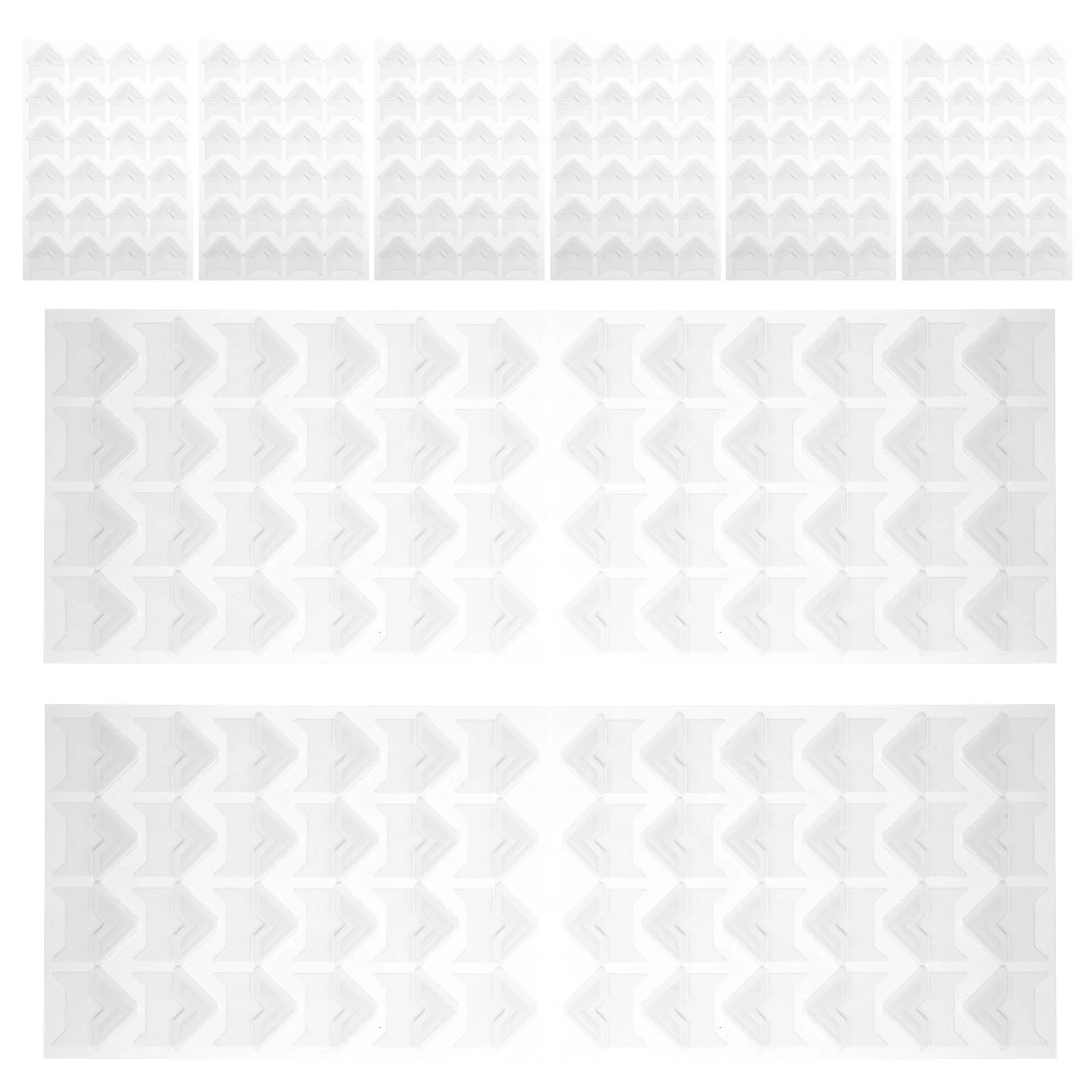 

10 Sheets Picture Corners for Scrapbooking Photo Mounting Sticker Album Adhesive Stickers