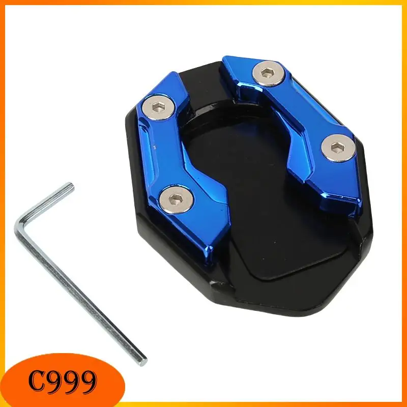 

Aluminum Alloy Motorcycle Bike Kickstand Extender Foot Side Stand Extension Foot Pad Support Plate Motorbike Accessory