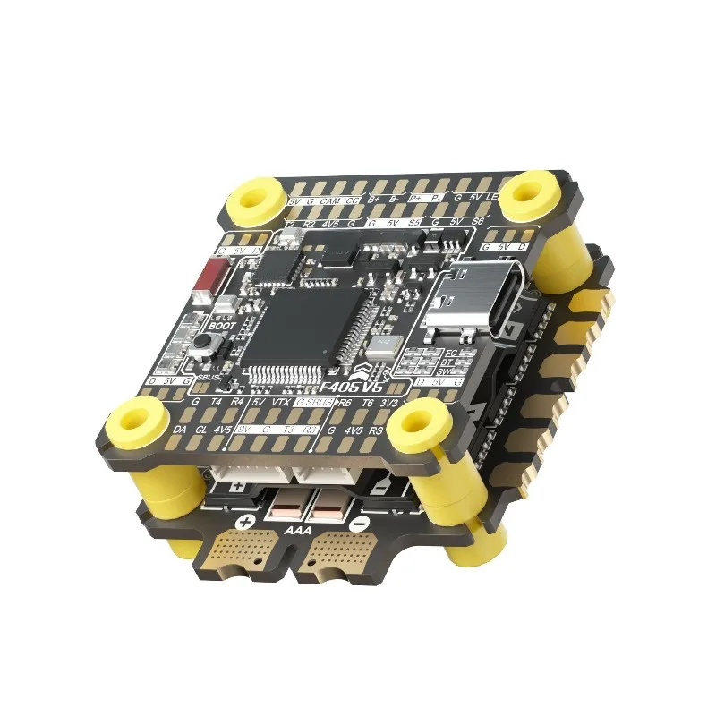 For F405 V5 55A Flying Tower OX32 55A Four-in-one ESC Drone Crossing Machine, Flight Control