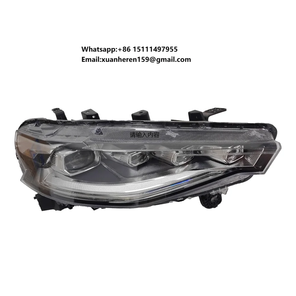 Factory Direct Sales 2018-2019 LED Headlights Dynamic Turn Signal Lamp Tears Design Angel Eye Projector GWM Haval F7x Car Lights
