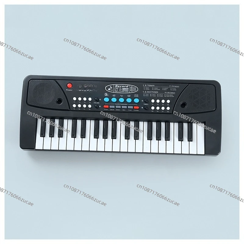Customized 37-key Electronic Organ with Microphone Explosion Children's Gifts Educational Toys