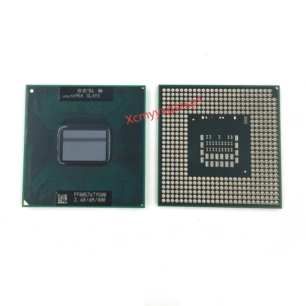

1 шт. Б/У процессор Intel Core 2 Duo T9500 2.60 ГГц 6M 800 МГц SLAYX, двухъядерный процессор
