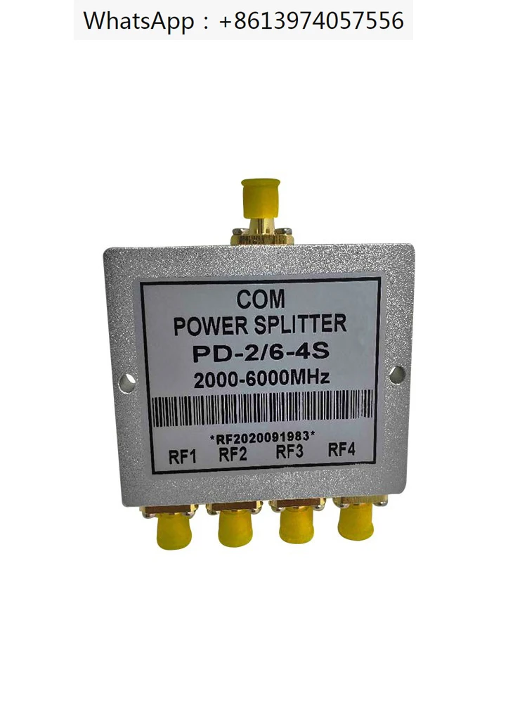 

Power splitter 1/4 5.8G RF WIFI combiner 2-6/8GSMA microstrip power splitter 1/4