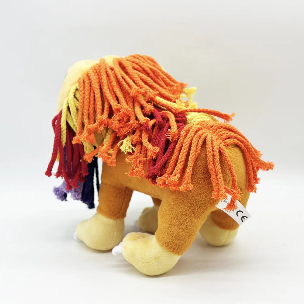 Nightmare Critters Plush Toy Doll Cartoon Yarnabys Colorful Lion Plushies Anime Stuffed Animal Dolls Room Decor Birthday Gifts