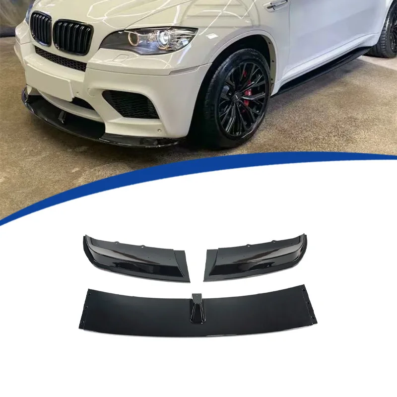 Suitable for 07-14 E70 to X5M front lip front shovel Body kit spoiler diffuser