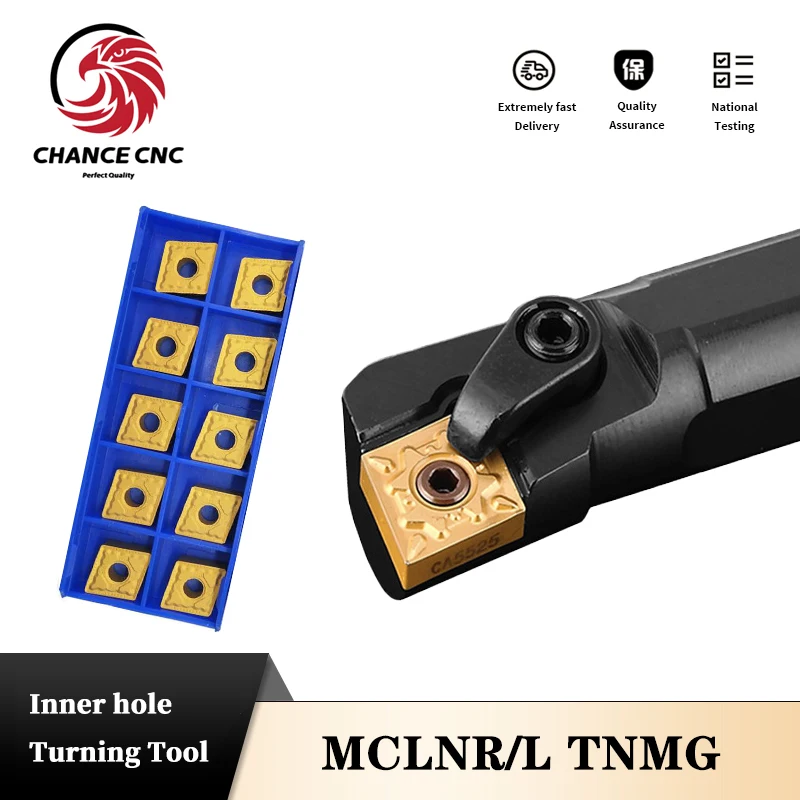 

S16Q-MCLNR12 S20R-MCLNR12 S25S-MCLNR12 Inner hole Turning Tool Holder Carbide Inserts CNMG120404 Internal boring tool lathe tool