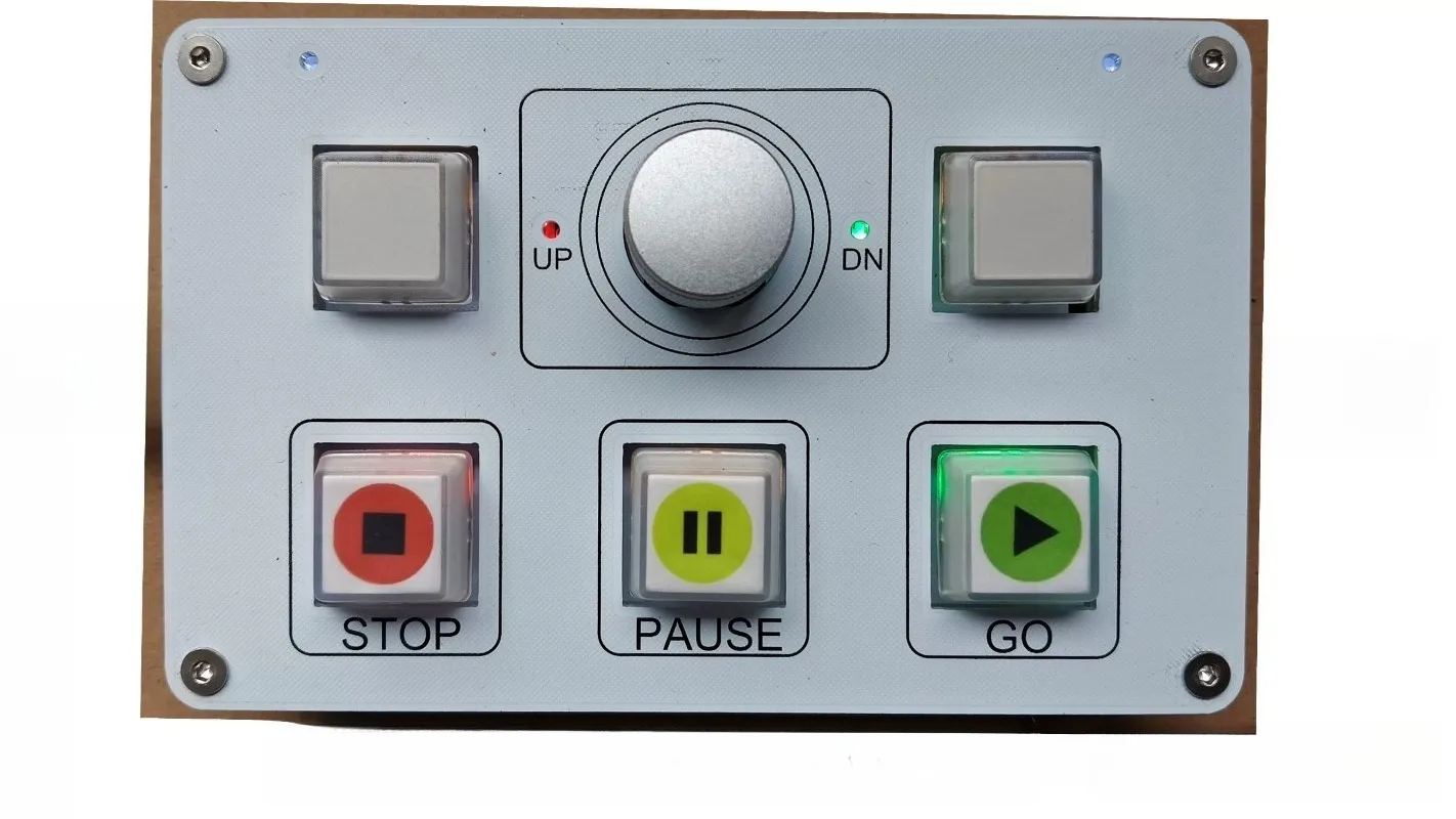 for QLab MIDI Performance Control Keyboard Audio Playback Trigger Controller Show Music Cue Control Device