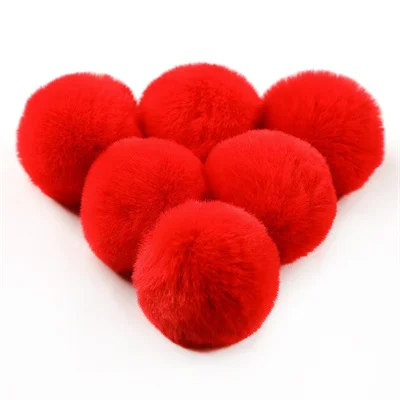 Pompom Fluffy Fur Ball DIY Pompons for Crafts