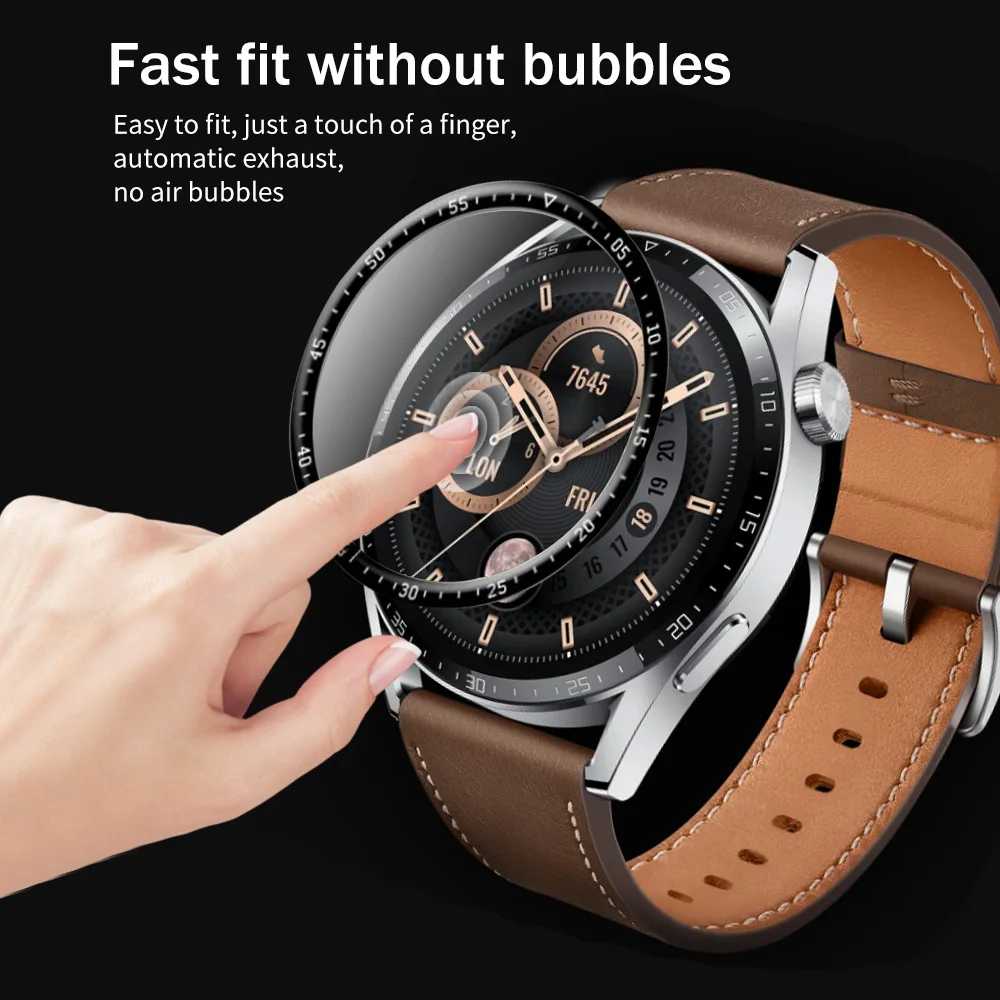 Protective Film for Huawei Watch GT 2 Pro GT3 Pro 42/43/46MM GT2E Screen Protector Soft Smartwatch Accessories For GT2 Not Glass