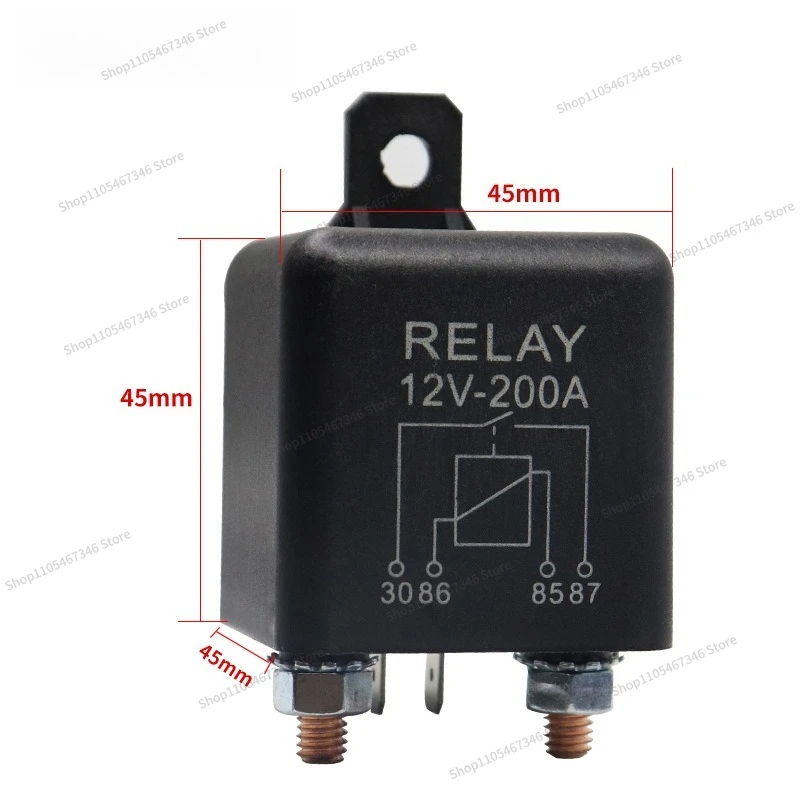 For ARELAYS12V24V Car Start Relay for Emergency Modification 3