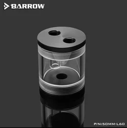 Barrow 50MM-L60, 50 mm diameter cylindrical water cooling water cooling water tank