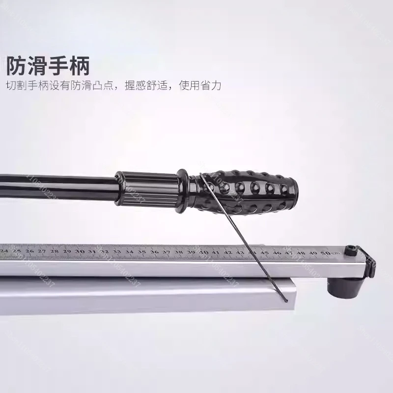 C45 Din Rail Cutter Multifunctional Cutting Tool Measure Gauge Double Wire Guide Railway Maintenance