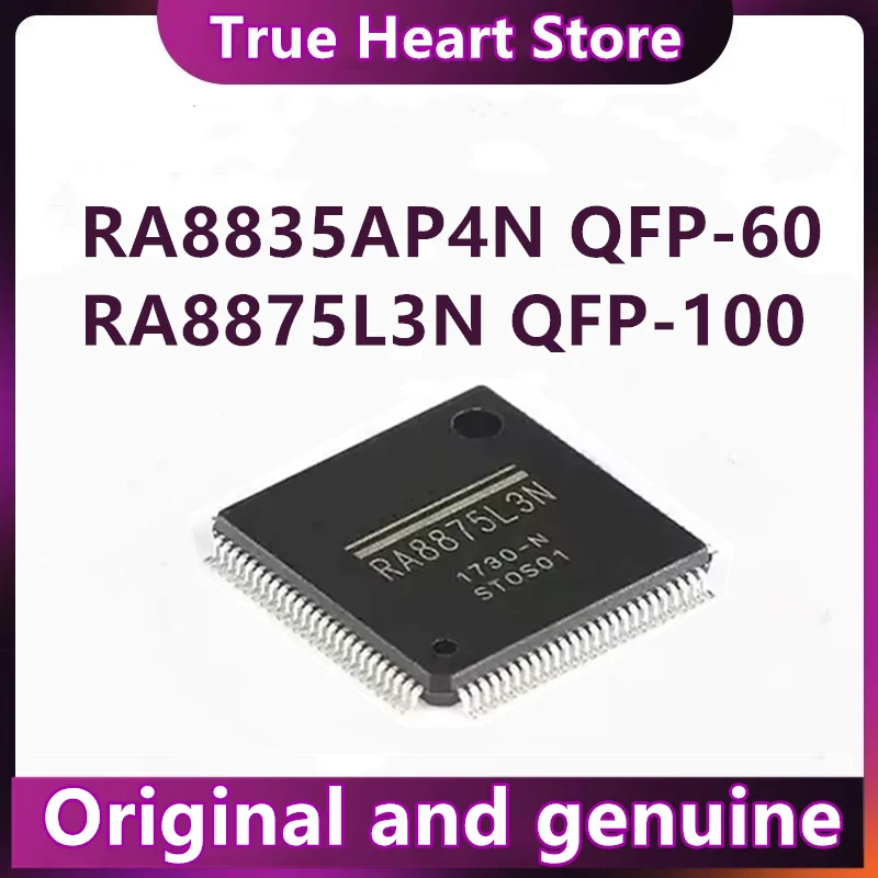 RA8875L3N RA8875L3 RA8875 TQFP-100 RA8835AP4N QFP-60 Disponibile Nuovo Originale 1 PZ/LOTTO