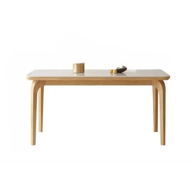 # Unique Design Decor Dining Table White Decorations Space Saving Dining Table Wood Modern Nordic Tavolino Da Salotto Furniture