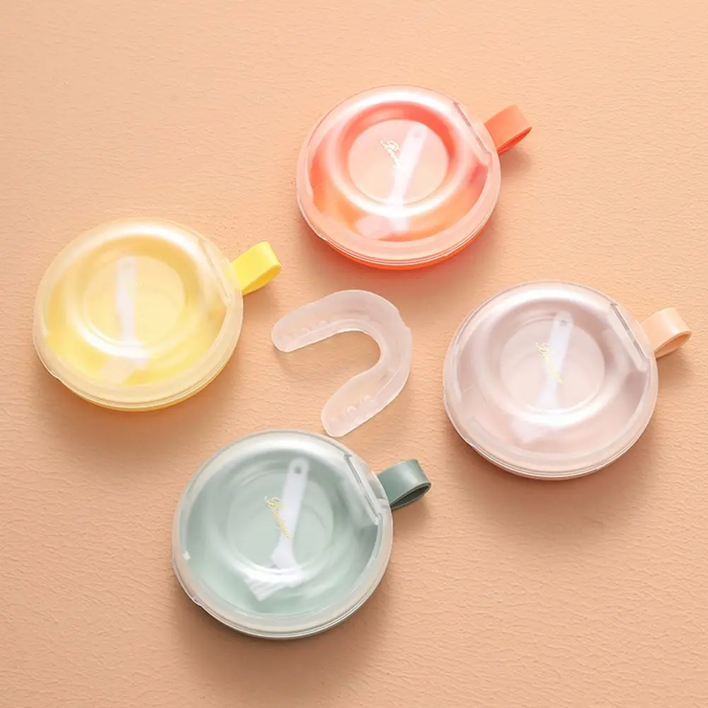 Portable Partial Denture Orthodontic Dental Retainer Box False Teeth Storage Container Invisible Braces Case False Teeth Holder