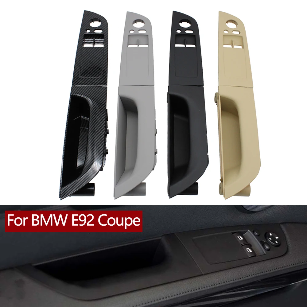 LHD Left Hand Driver Interior Door Armrest Panel Cover Trim Pull Handle For BMW 3 Series E92 COUPE 320i 330i 335i 2007-2014