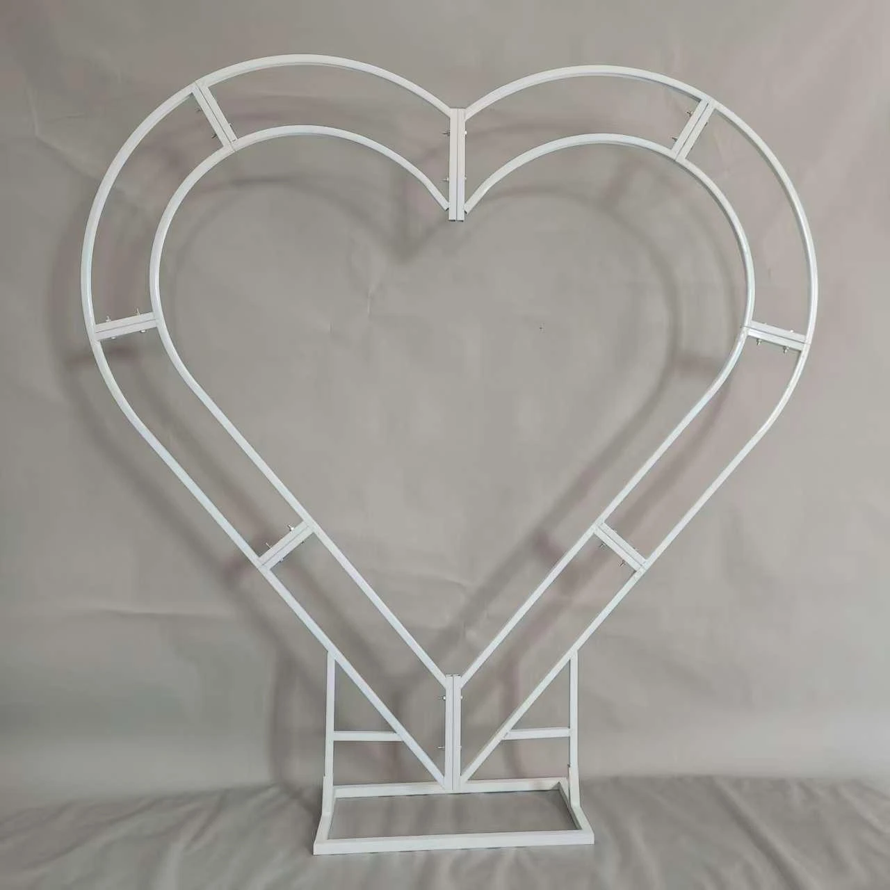 Metal Love Balloon Column Backdrop Arch Frame For Wedding Bridal Valentine Engagement And Birthday Party Supplies Heart Arch