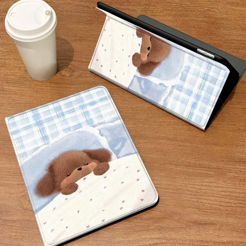 

Чехол для планшета Puppy Sleeping Healing Pattern для Samsung Galaxy Tab A7 A9 A11 S6 A11 A8 S11 Lite Plus 10,4 10,5 10,1 дюйма