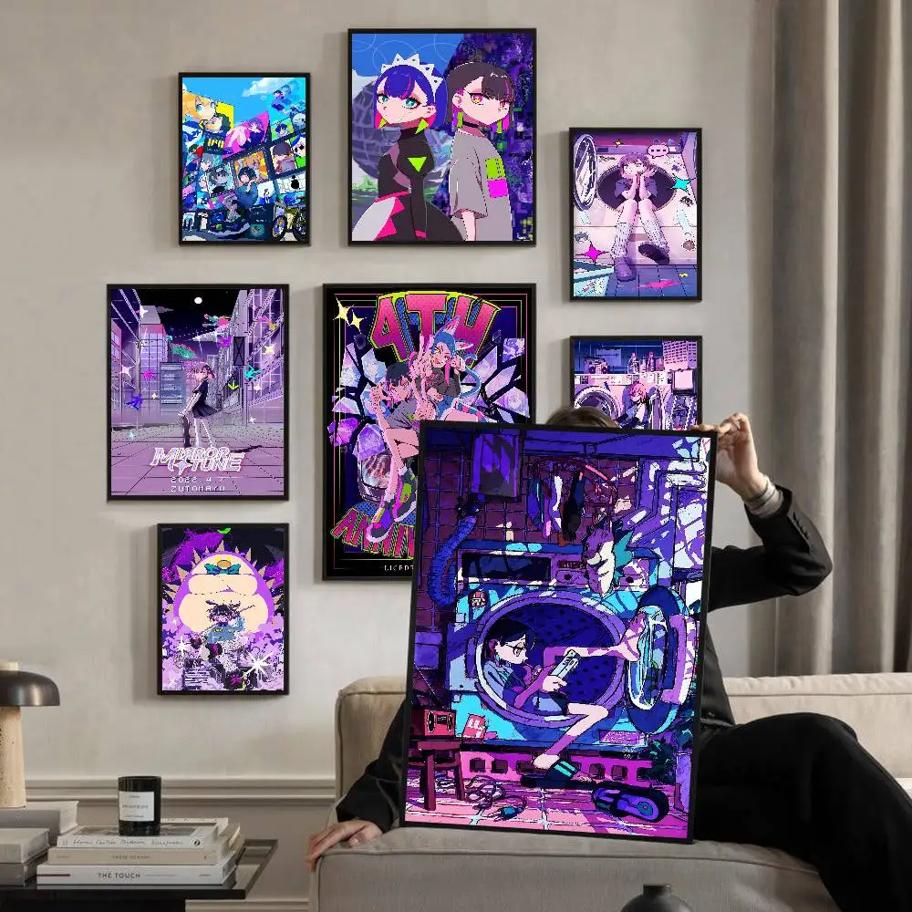 Zutomayo Cool Japan Singer Classic Movie Posters Wasserfester Papieraufkleber Coffee House Bar Dekor Kunst Wandaufkleber