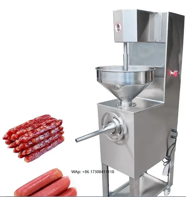 New Commercial Automatic Pneumatic Electric Stainless Steel Sausage Filling Machine Meat Filling Machine