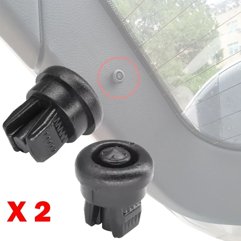 2Pcs For Renault Clio Megane Scenic Laguna Modus MK1 MK2 MK3 1 2 3 Rear Boot Trunk Parcel Shelf String Hanger Clips 7705099001