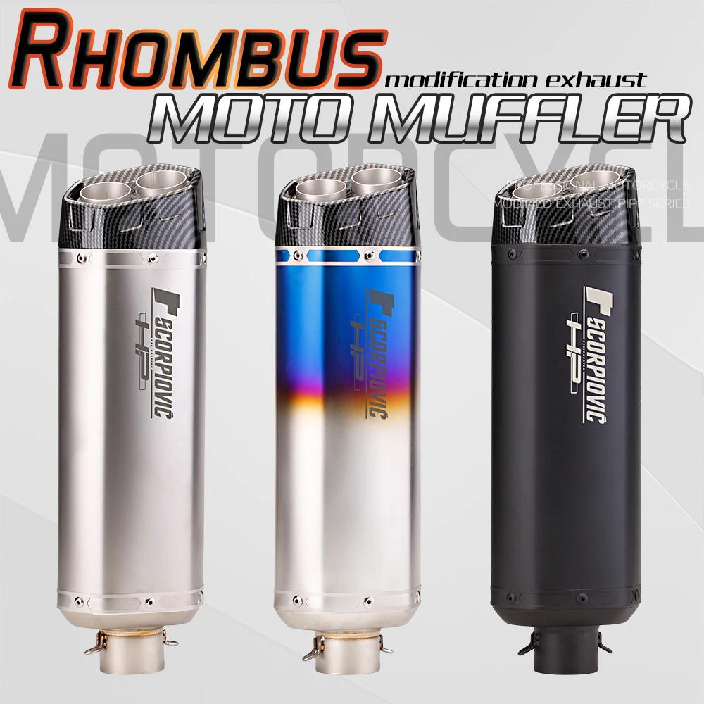 motorcycle-general-exhaust-modification-r25-cbr150r-ninja400-s8-diamond-double-out-series-tail-section-51mm