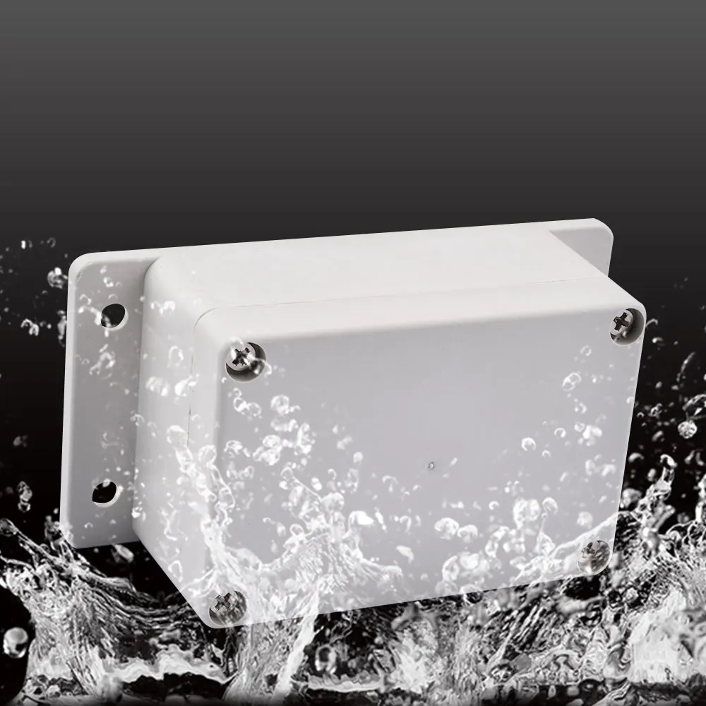 3pcs ABS Plastic Shell 100x68x50mm Waterdichte Elektronische Project Box Grijs DIY Behuizing Instrument Case elektrische Voorzieningen