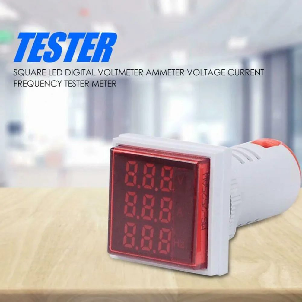Electric Power Mining Machinery Voltmeter Ammeter Tester Meter Accident Signal Alarm Current Frequency Indication