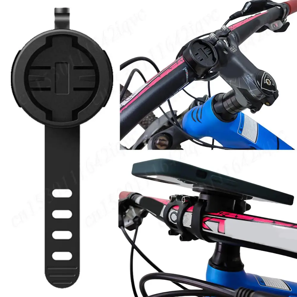 Bike Handlebar Computer Holder Anti-Slip MTB Road Bike Stopwatch Bracket Bicycle Saddle Lamp Mount for Bicycle Tube 12-35mm