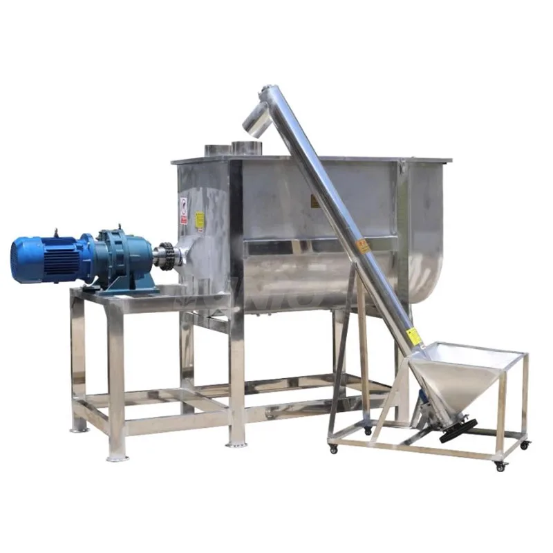 Industrial Mixing Chemical Powder Horizontal Double Blender Ribbon Mixer