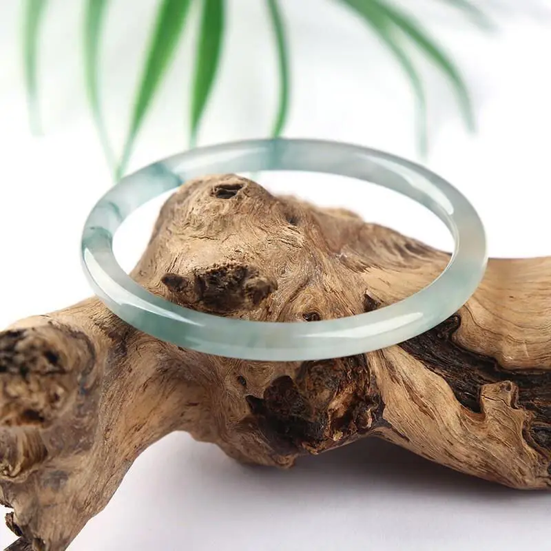 Fine Natural Jade Stone Original Ecological Pattern Bracelet Exquisite  Bangle Jewelry Gift High Quality Accessories