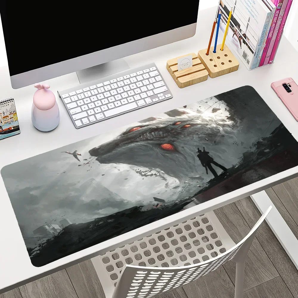 Chainsaw Man Hayakawa Aki Mousepad Large Gaming Mouse Pad LockEdge Thickened Computer Keyboard Table Desk Mat