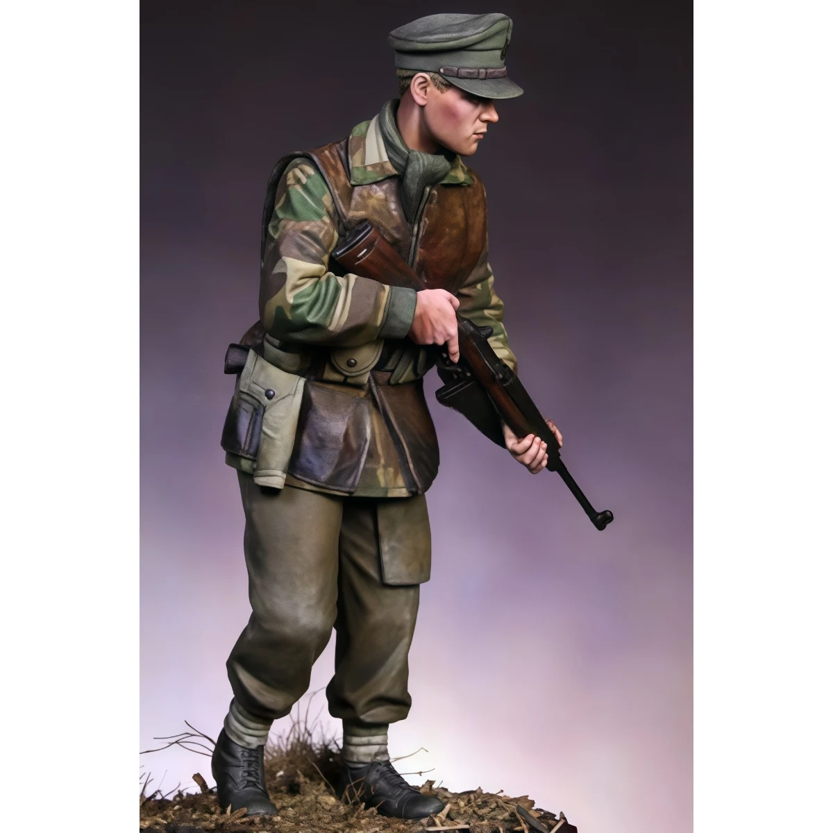 1/16 resin model kit - British SAS commando team (2 figures) - unassembled and unpainted GK